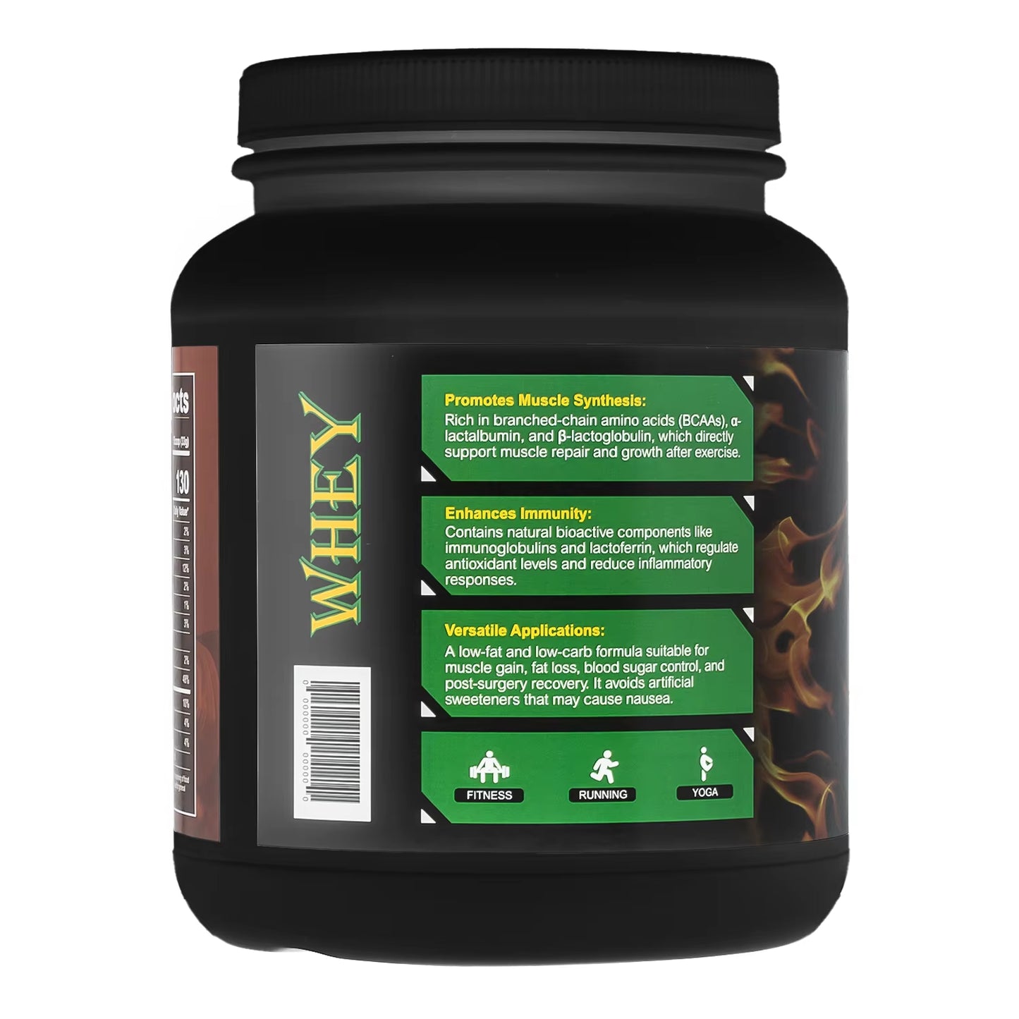 Whey Protein Isolate Powder Natural High Purity Formula Available for Bulk Orders Wholesale and Custom Labels