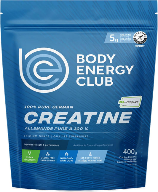 Creapure® Creatine Powder - Supplement for Muscle Growth - Improves Strength and Performance - Premium Grade - 80 Servings 400G Vegan